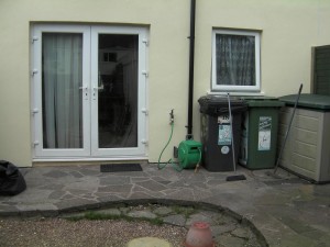 A tidy garden